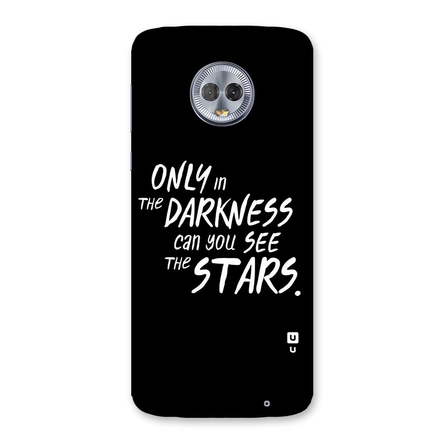 Darkness and the Stars Back Case for Moto G6 Plus