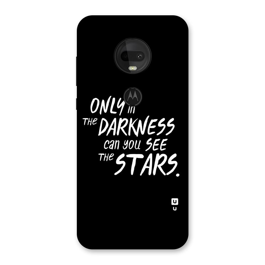 Darkness and the Stars Back Case for Moto G7
