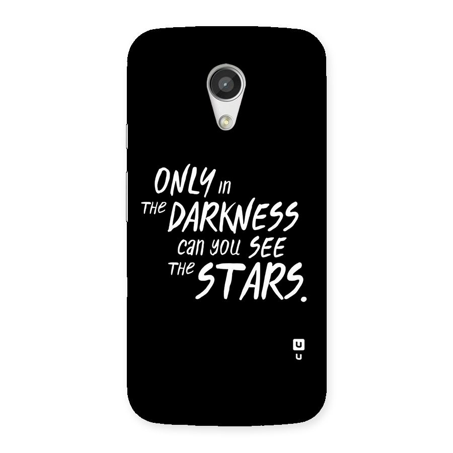 Darkness and the Stars Back Case for Moto G 2nd Gen