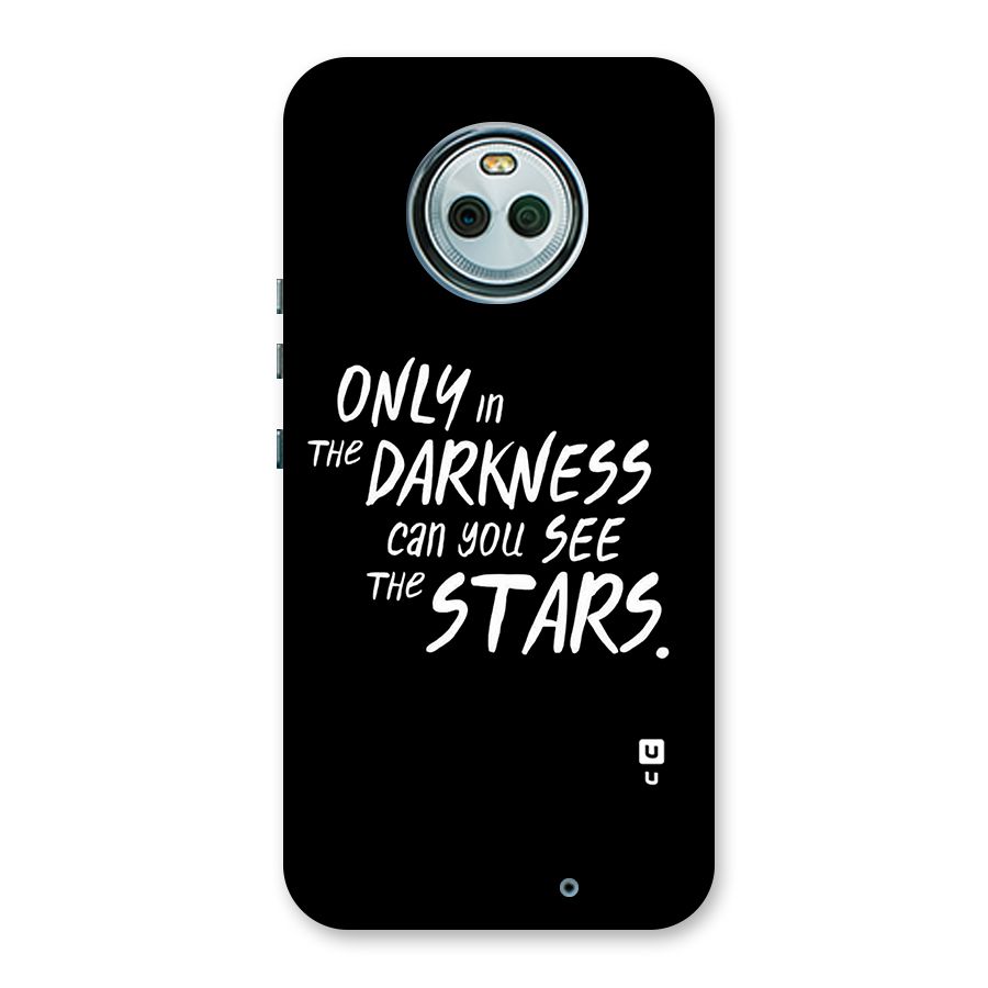 Darkness and the Stars Back Case for Moto X4