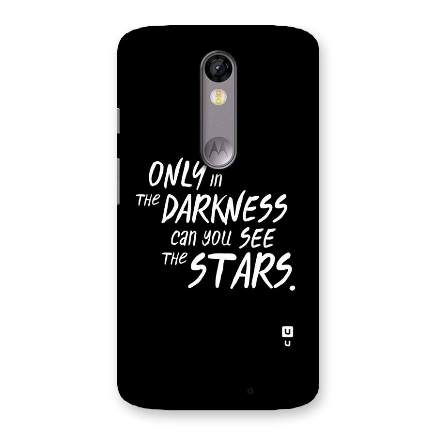 Darkness and the Stars Back Case for Moto X Force