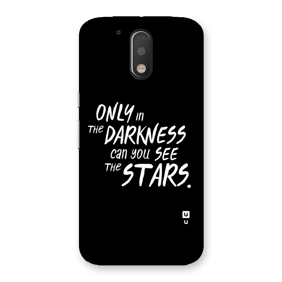 Darkness and the Stars Back Case for Motorola Moto G4