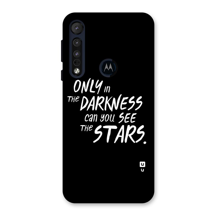Darkness and the Stars Back Case for Motorola One Macro