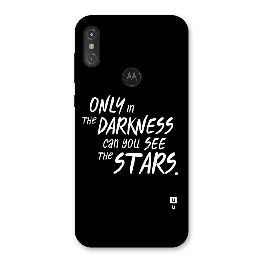 Darkness and the Stars Back Case for Motorola One Power