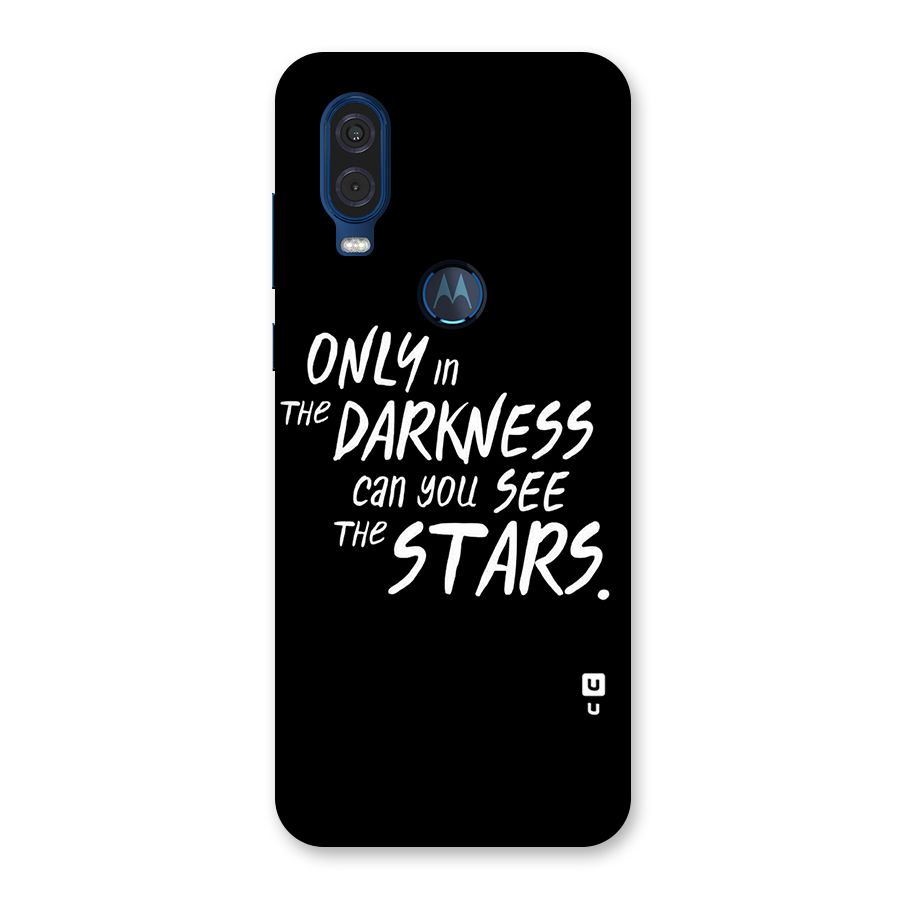 Darkness and the Stars Back Case for Motorola One Vision