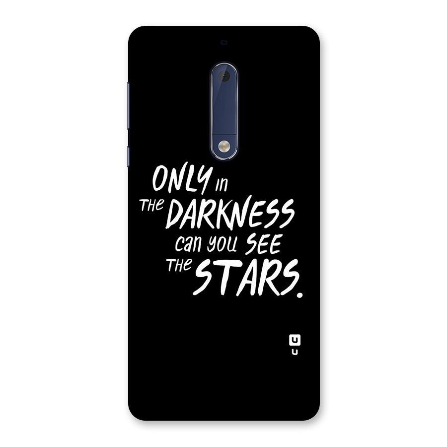 Darkness and the Stars Back Case for Nokia 5