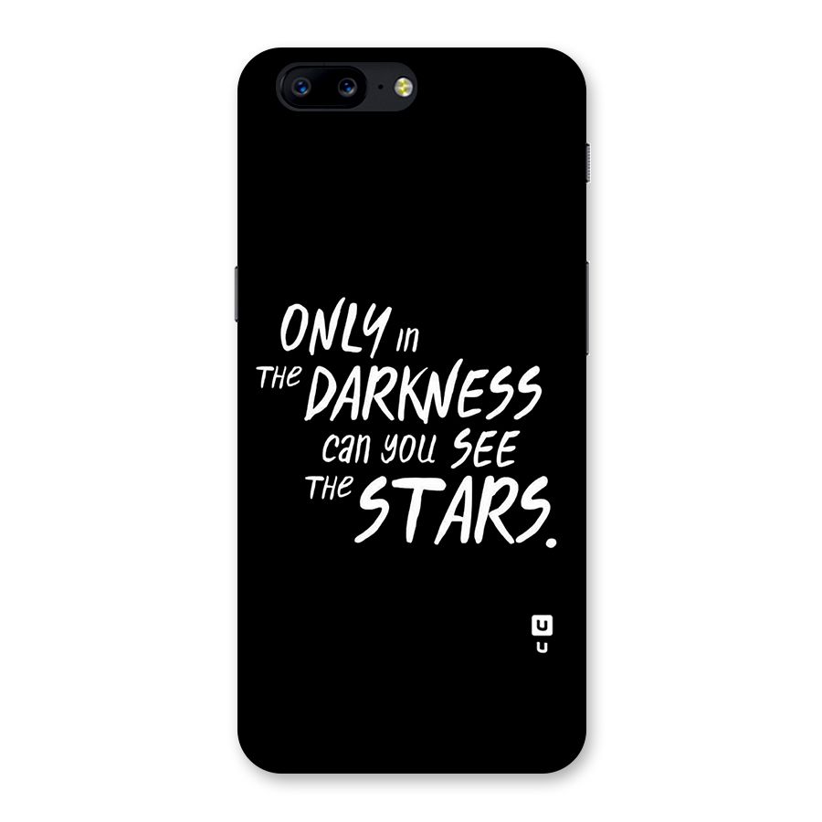 Darkness and the Stars Back Case for OnePlus 5