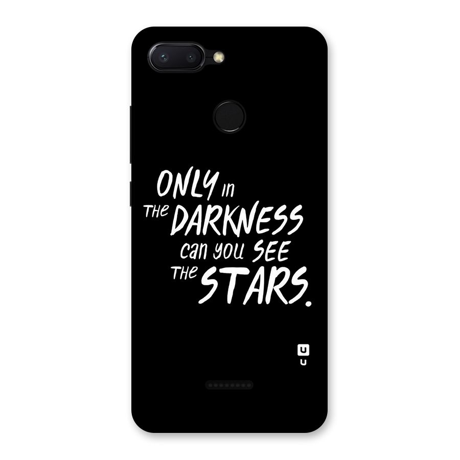 Darkness and the Stars Back Case for Redmi 6