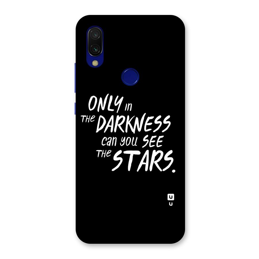 Darkness and the Stars Back Case for Redmi 7