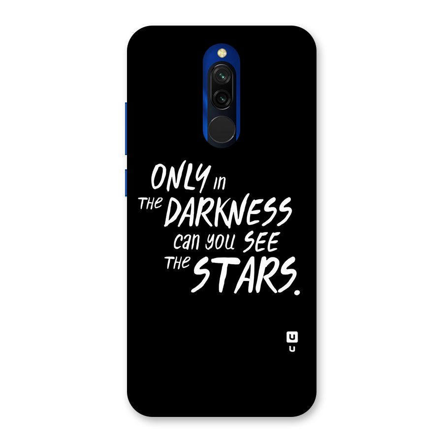 Darkness and the Stars Back Case for Redmi 8