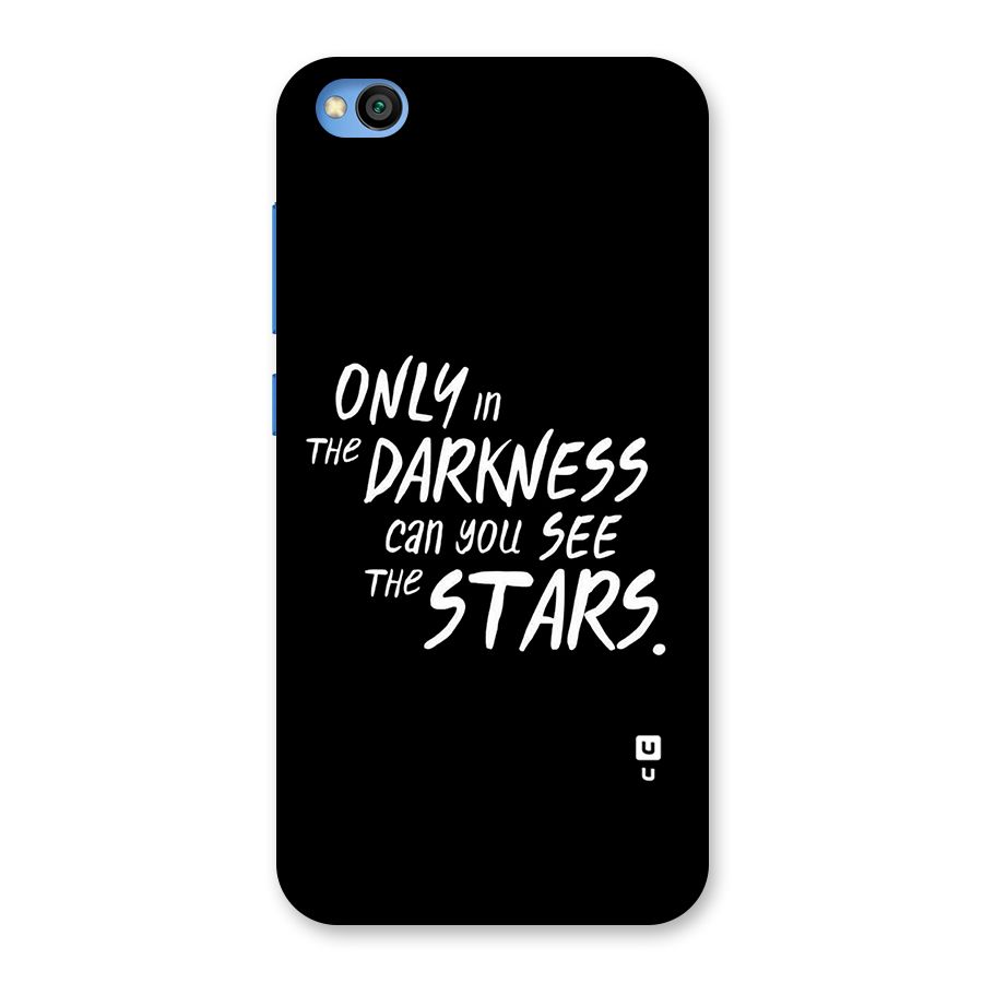 Darkness and the Stars Back Case for Redmi Go