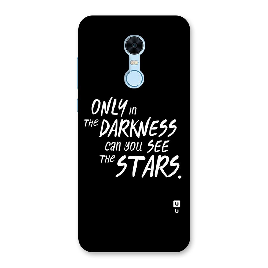 Darkness and the Stars Back Case for Redmi Note 5