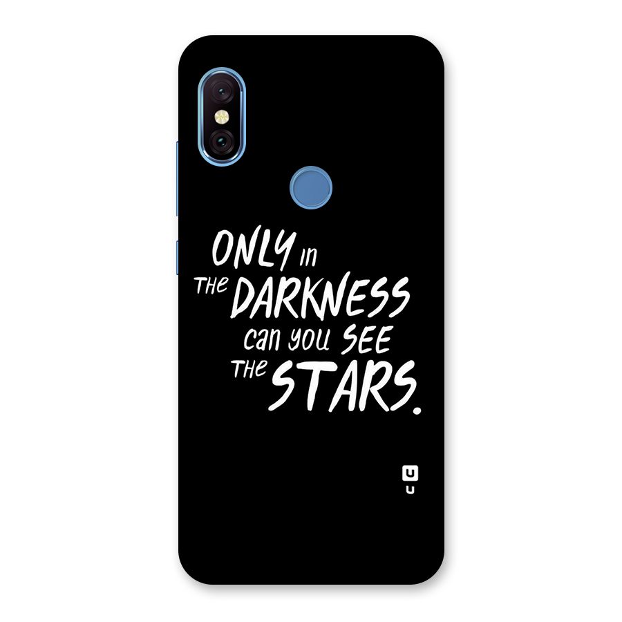 Darkness and the Stars Back Case for Redmi Note 6 Pro
