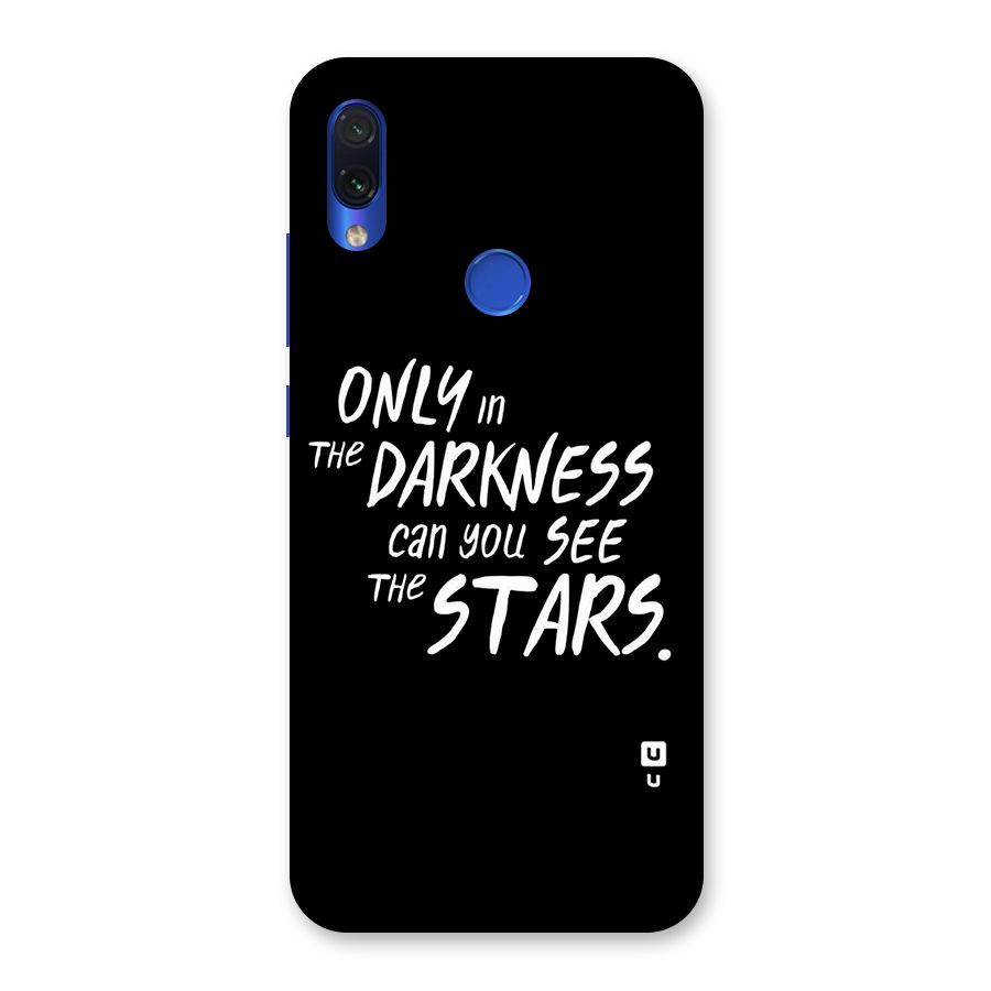 Darkness and the Stars Back Case for Redmi Note 7