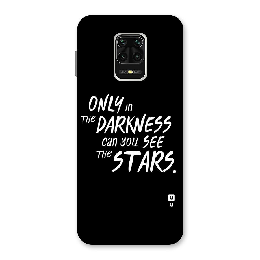 Darkness and the Stars Back Case for Redmi Note 9 Pro
