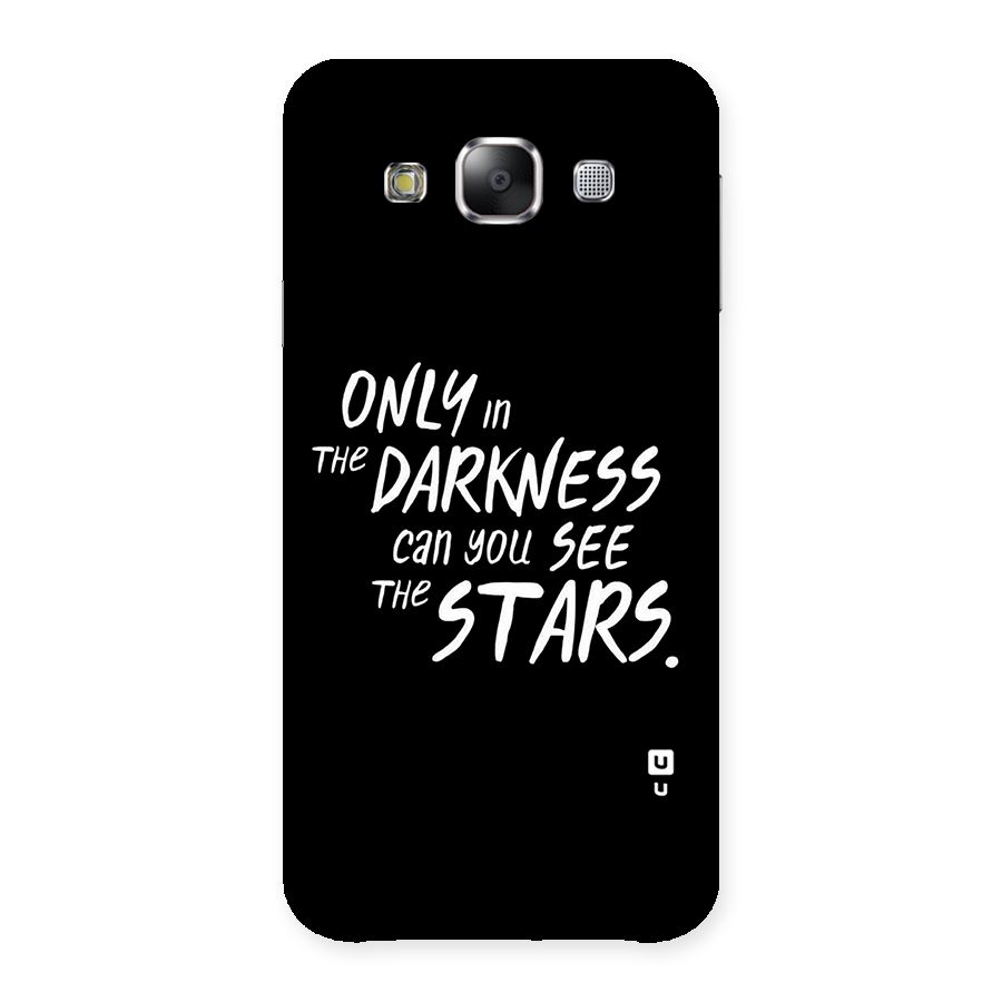 Darkness and the Stars Back Case for Samsung Galaxy E5