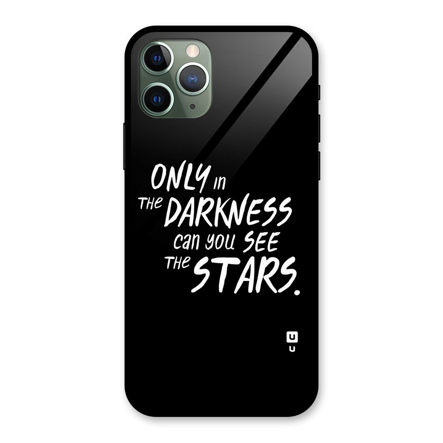 Darkness and the Stars Glass Back Case for iPhone 11 Pro