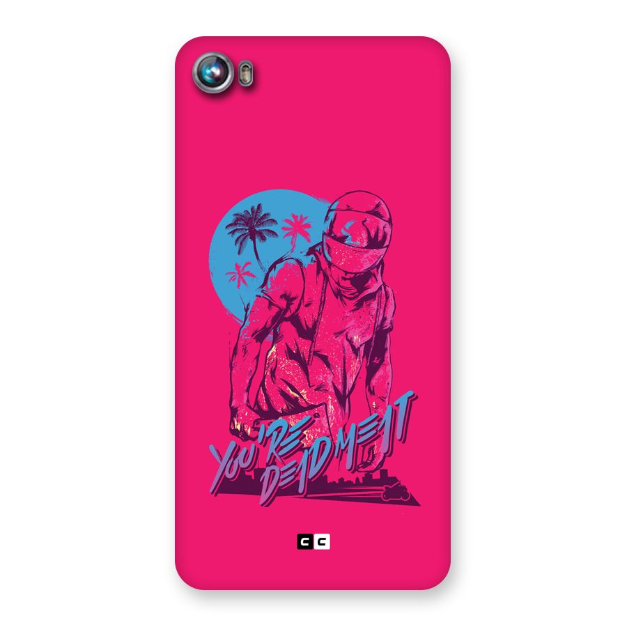 Dead Meat Back Case for Canvas Fire 4 (A107)