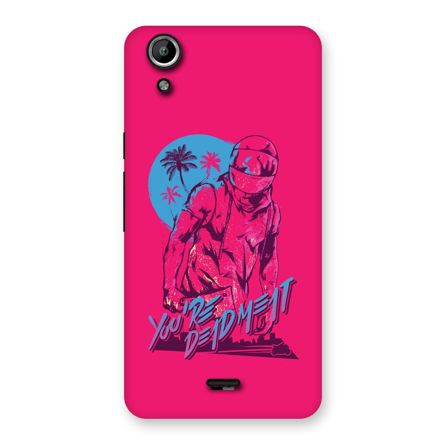 Dead Meat Back Case for Canvas Selfie Lens Q345