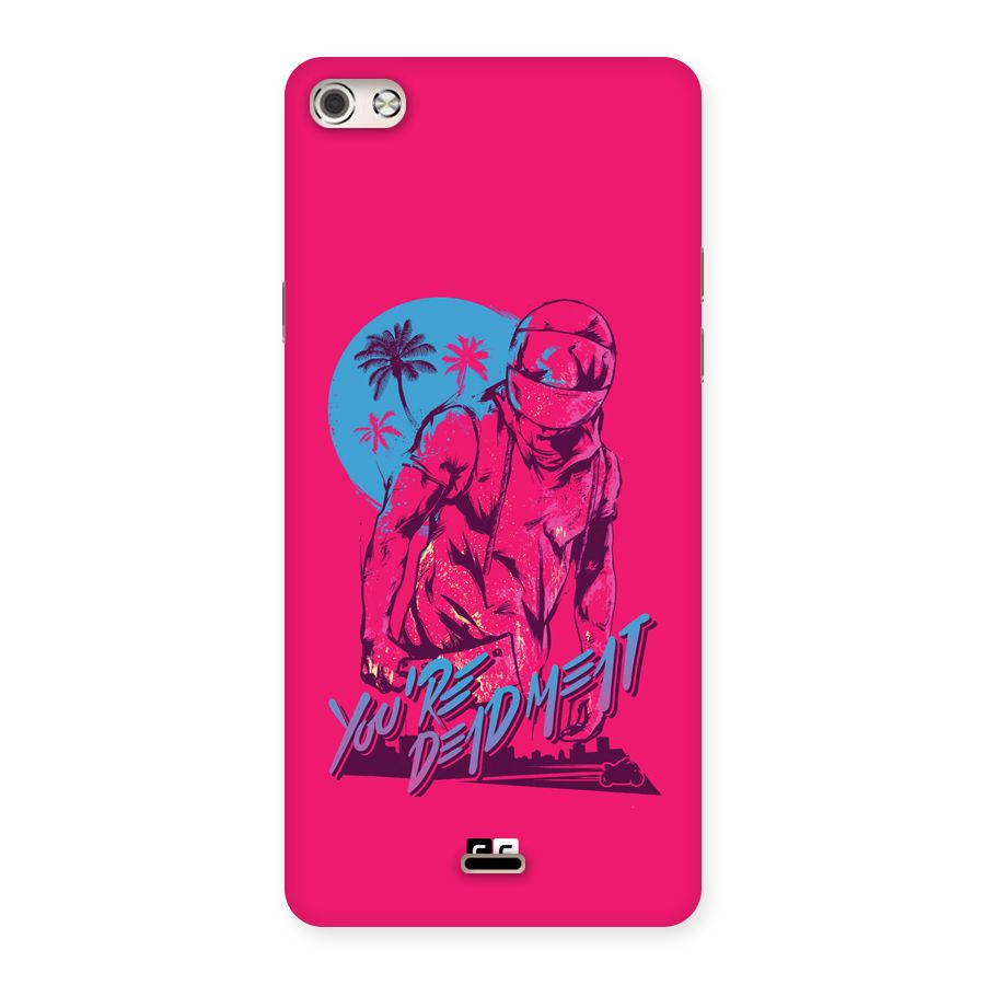 Dead Meat Back Case for Canvas Silver 5