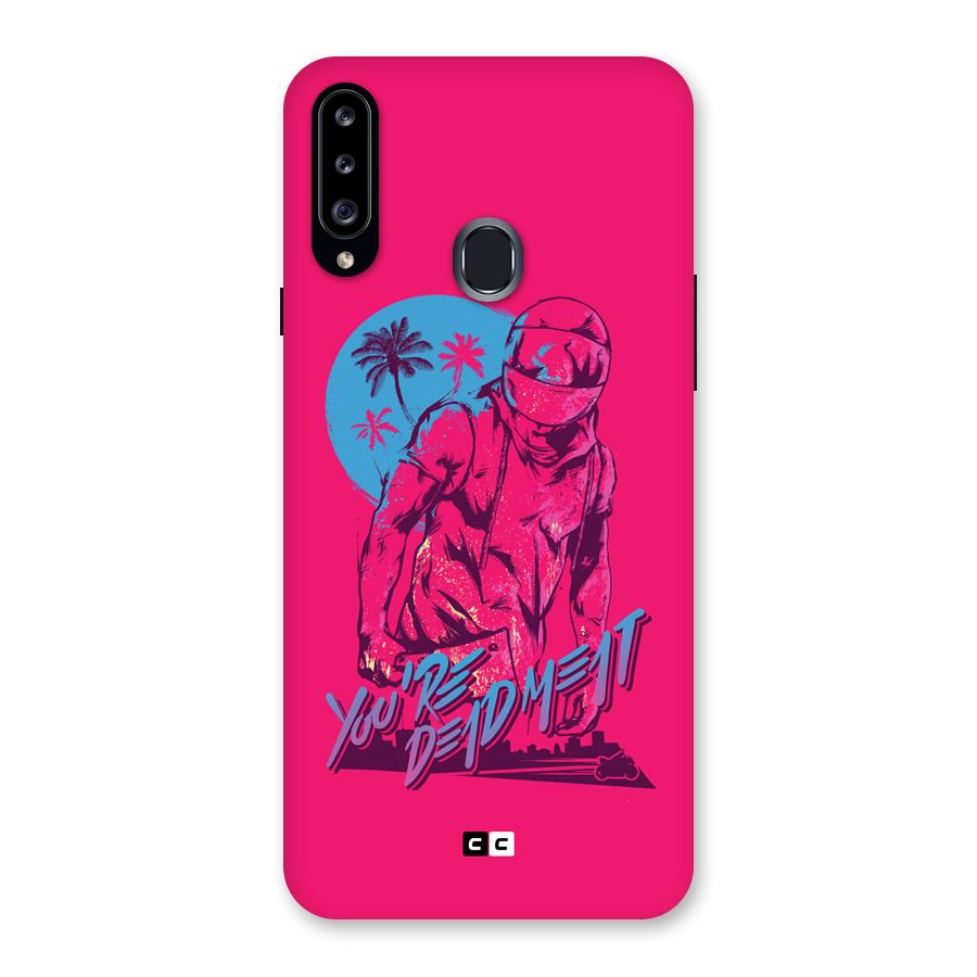 Dead Meat Back Case for Galaxy A20s