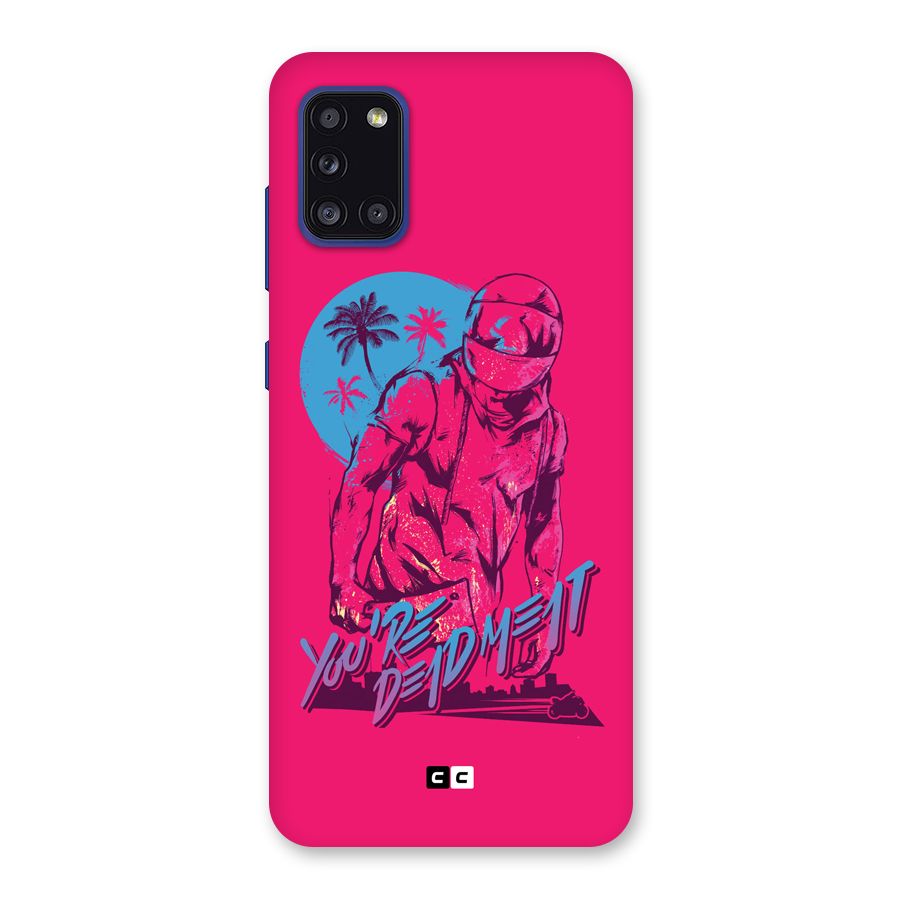 Dead Meat Back Case for Galaxy A31
