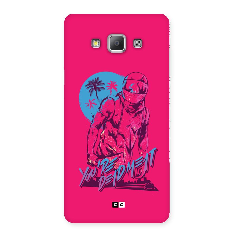 Dead Meat Back Case for Galaxy A7