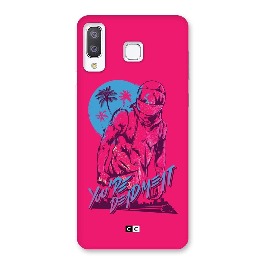 Dead Meat Back Case for Galaxy A8 Star