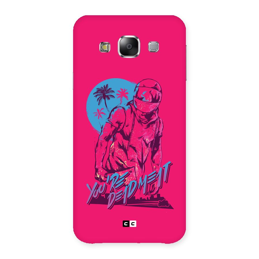 Dead Meat Back Case for Galaxy E5