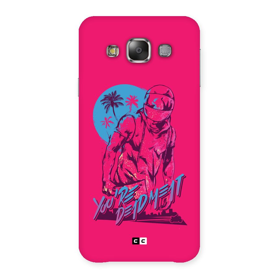 Dead Meat Back Case for Galaxy E7