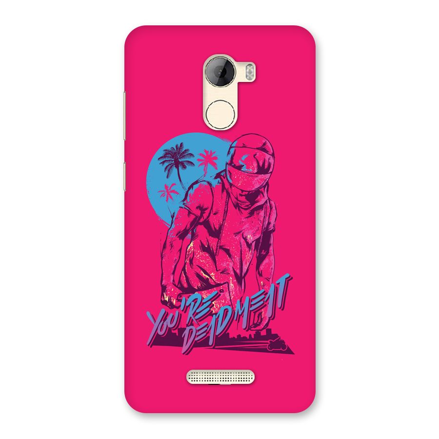 Dead Meat Back Case for Gionee A1 LIte