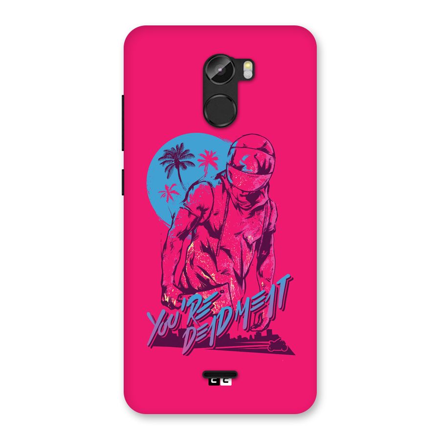 Dead Meat Back Case for Gionee X1