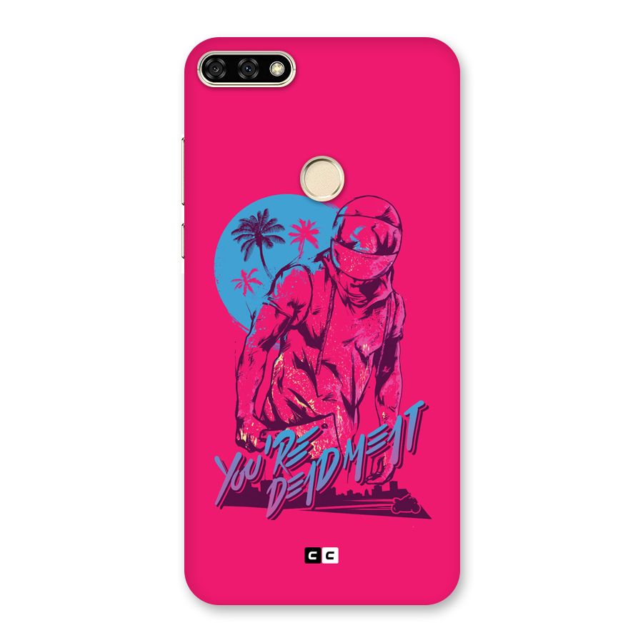 Dead Meat Back Case for Honor 7A