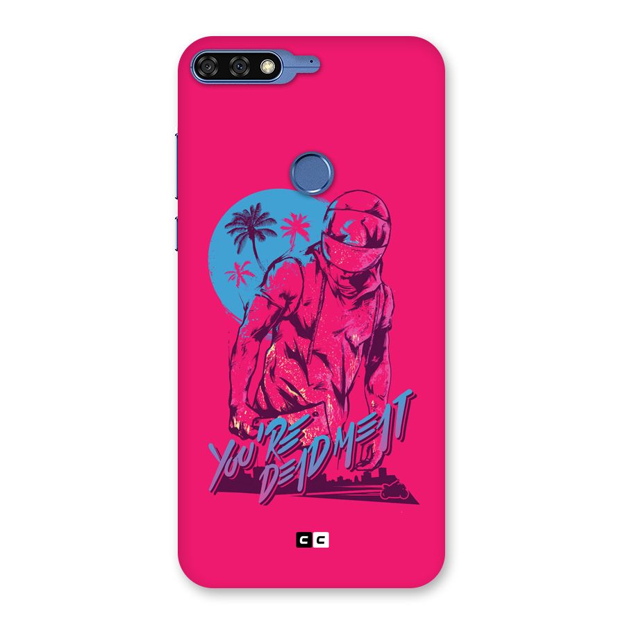 Dead Meat Back Case for Honor 7C