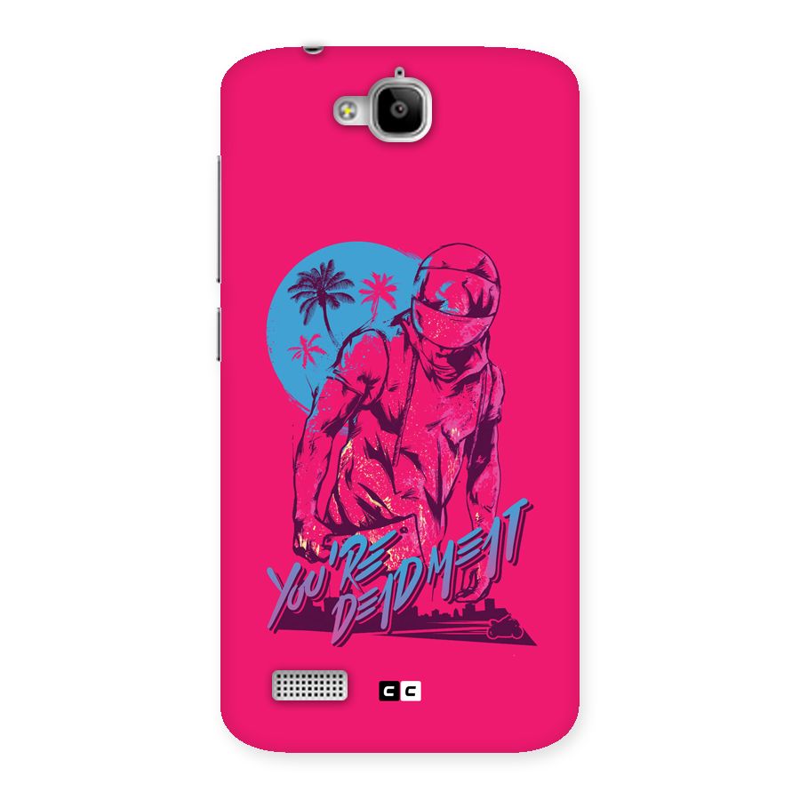 Dead Meat Back Case for Honor Holly