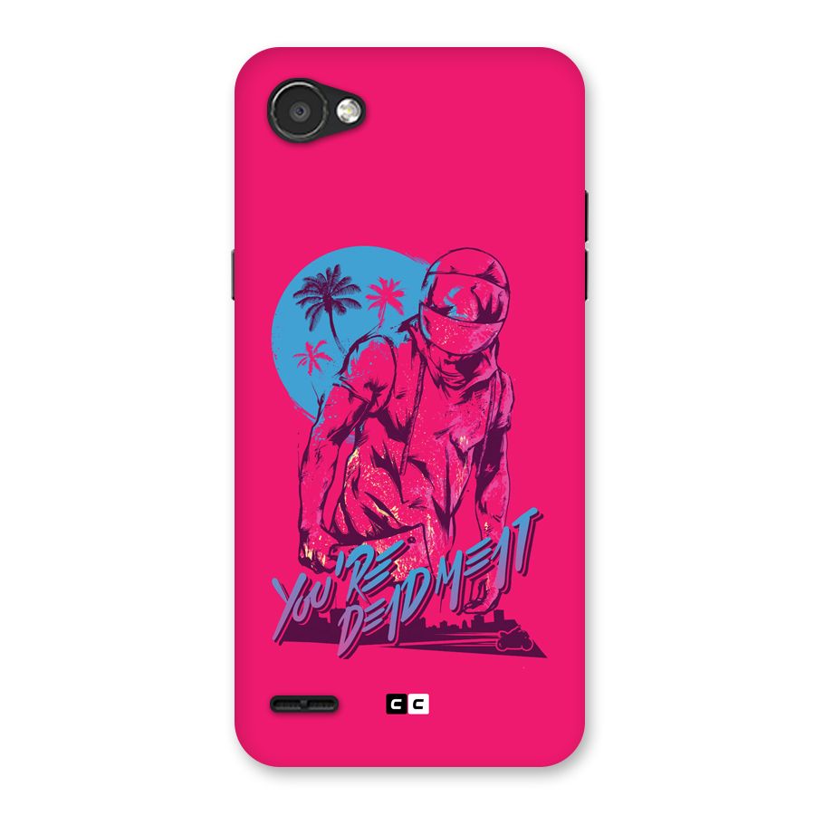 Dead Meat Back Case for LG Q6