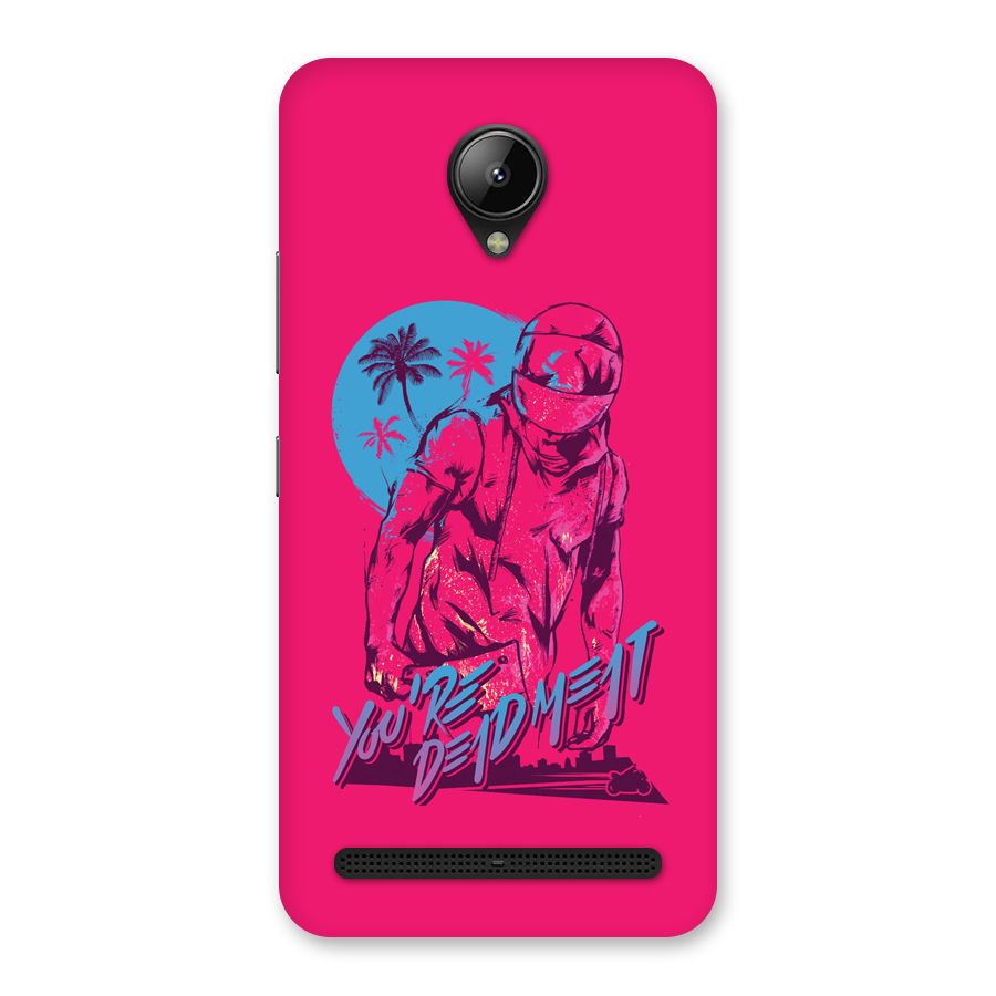 Dead Meat Back Case for Lenovo C2