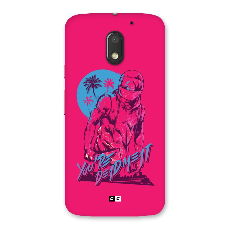 Dead Meat Back Case for Moto E3 Power