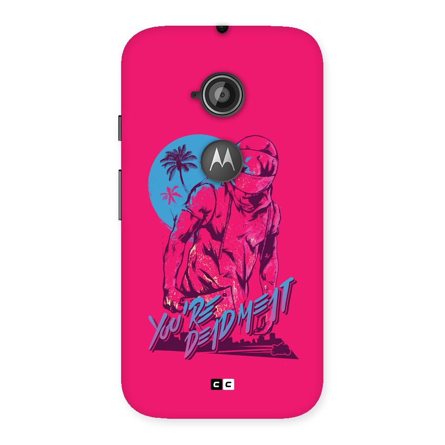 Dead Meat Back Case for Moto E 2nd Gen