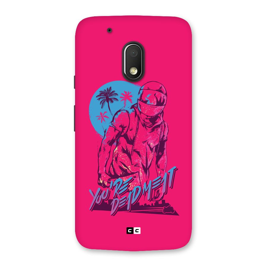 Dead Meat Back Case for Moto G4 Play