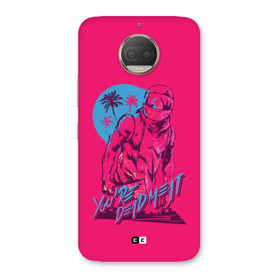 Dead Meat Back Case for Moto G5s Plus