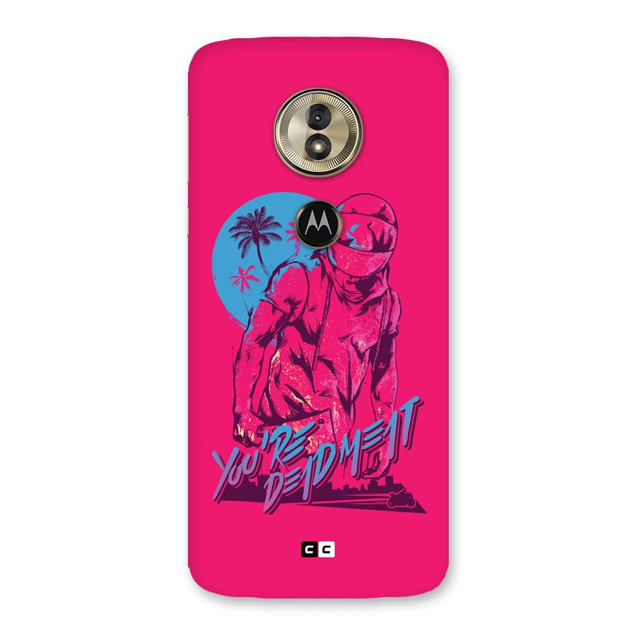Dead Meat Back Case for Moto G6 Play
