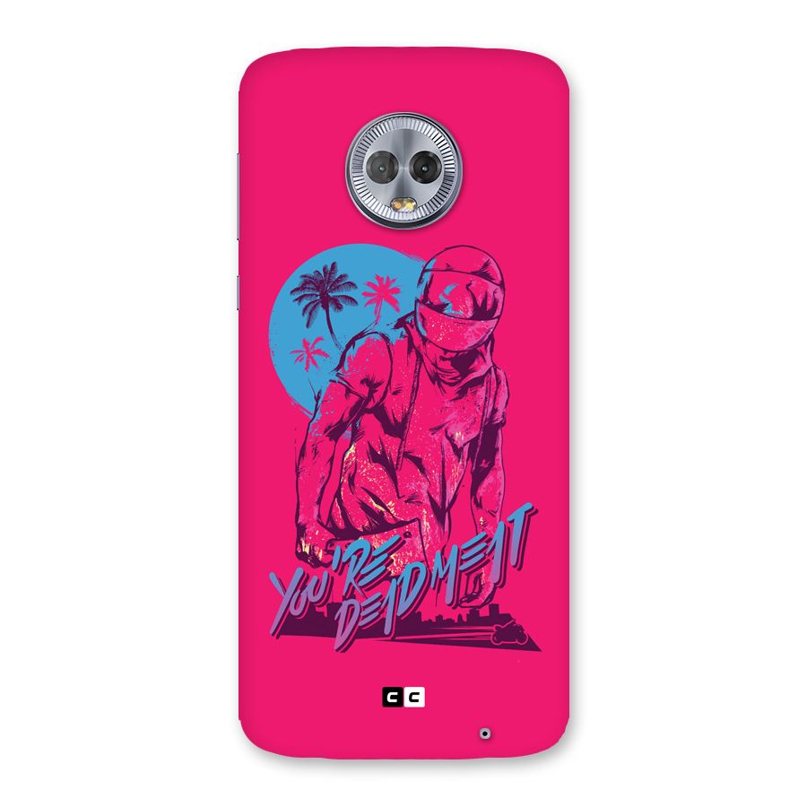 Dead Meat Back Case for Moto G6 Plus