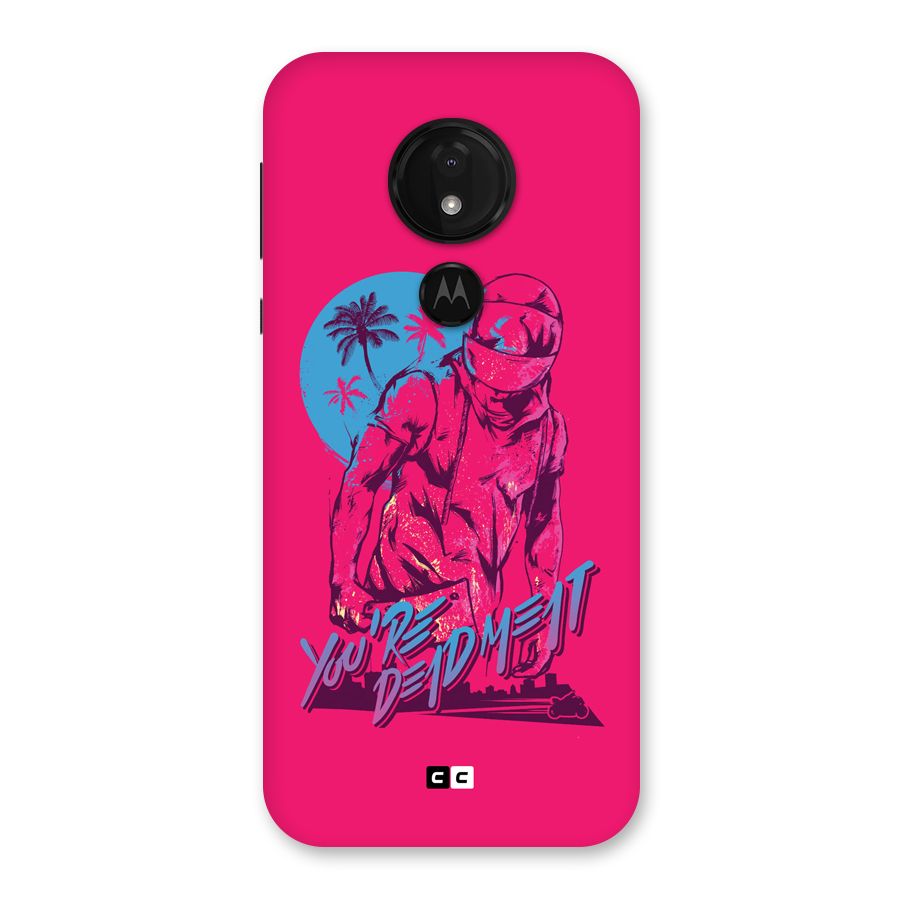 Dead Meat Back Case for Moto G7 Power