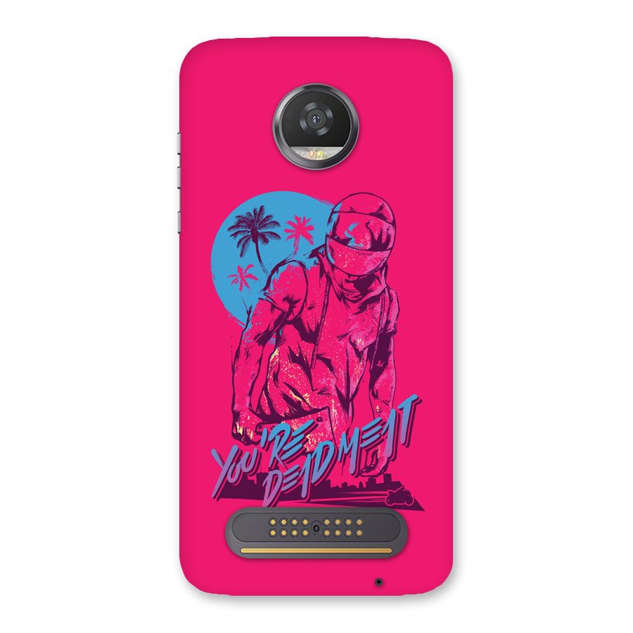 Dead Meat Back Case for Moto Z2 Play