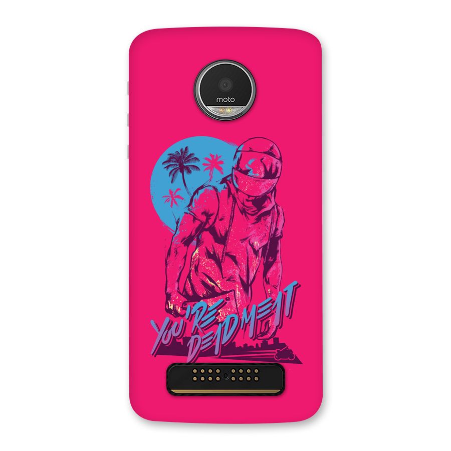 Dead Meat Back Case for Moto Z Play