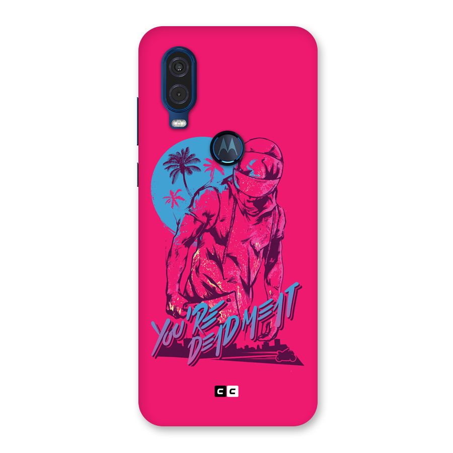 Dead Meat Back Case for Motorola One Vision