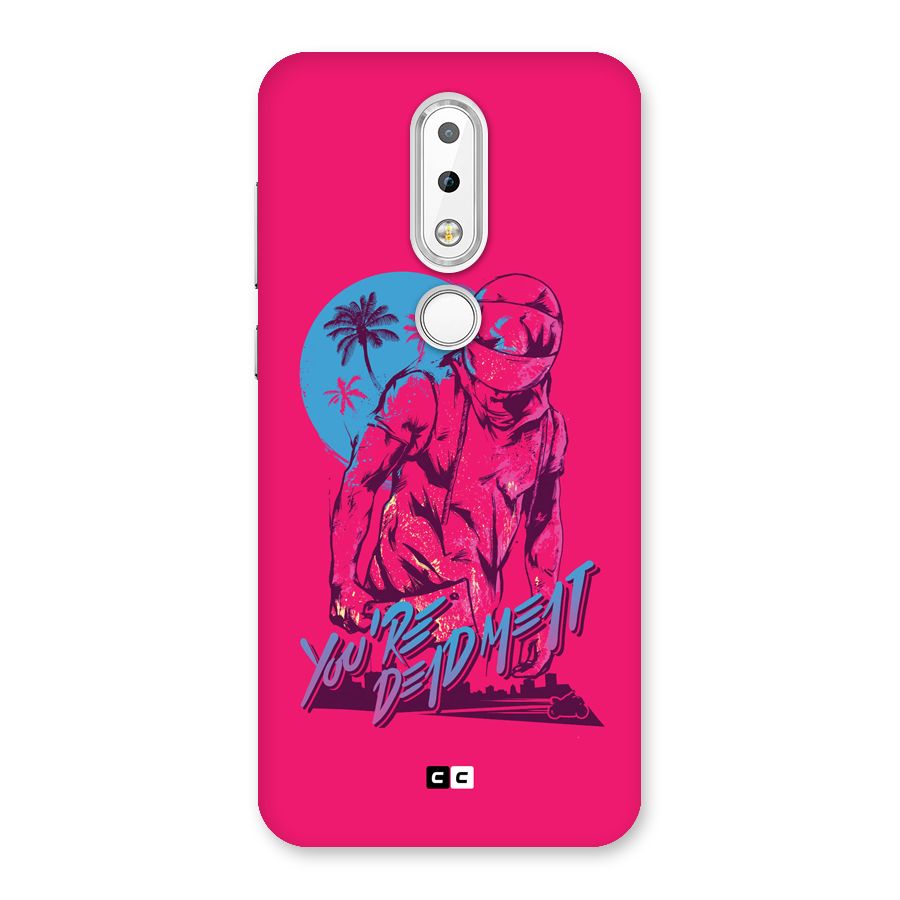 Dead Meat Back Case for Nokia 6.1 Plus