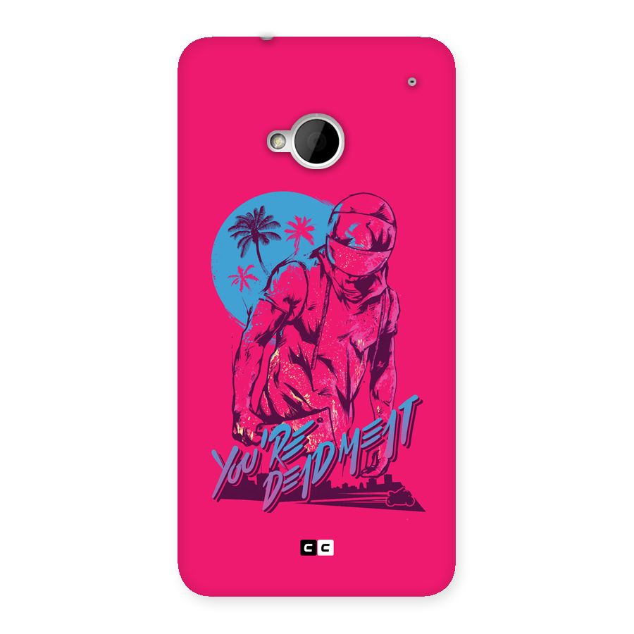 Dead Meat Back Case for One M7 (Single Sim)