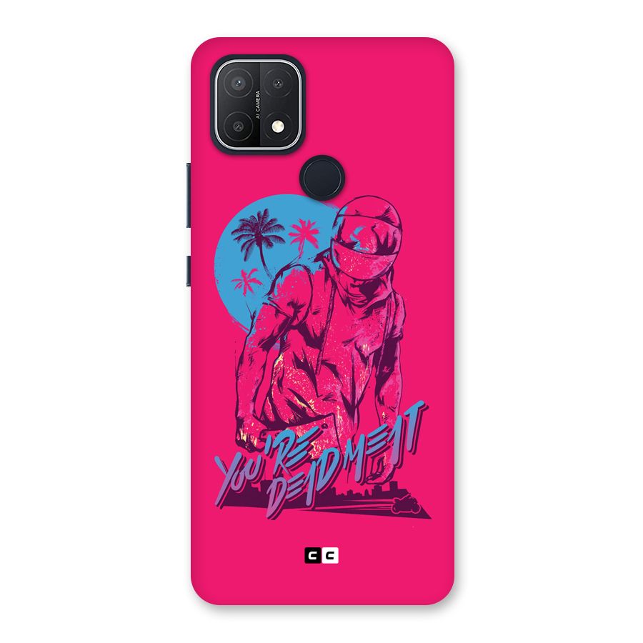 Dead Meat Back Case for Oppo A15